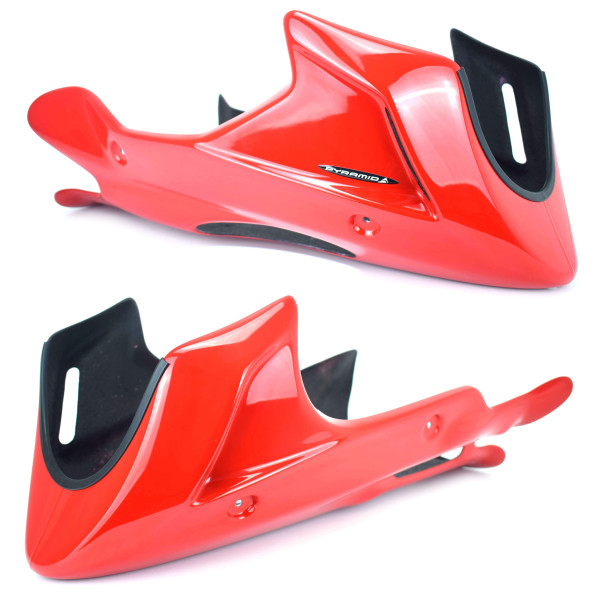 Pyramid Plastics Pyramid belly pan | gloss red | honda vtr 1000 f firestorm 1997>2005